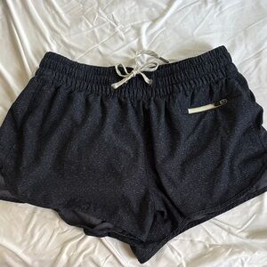 Vuori Women's Black Athletic Shorts